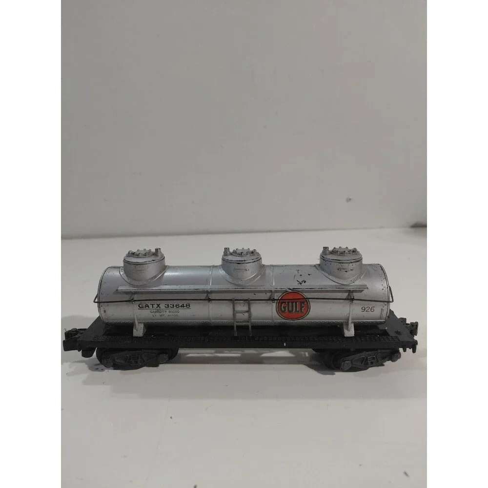 American Flyer 926 S Gauge Model Railroad Gulf Triple Dome Tank Car